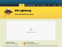 Tablet Screenshot of kwlightning.ca